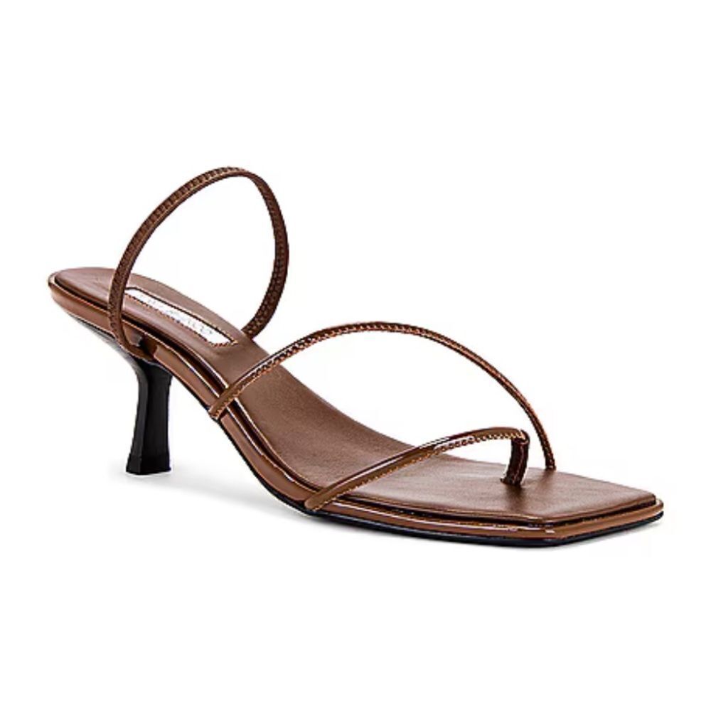 Tony Bianco Ruma Heel Mocha Brown Strappy Women's Heels shoes Revolve 5.5